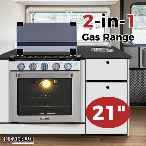 Camplux gas range - 21",