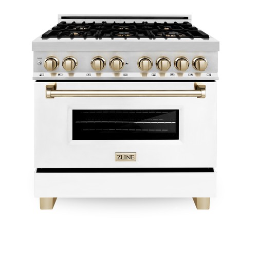 Zline dual fuel range - fuel,