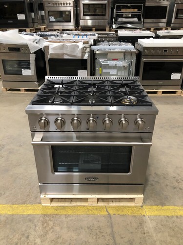 Gas range 6 - 36, in.