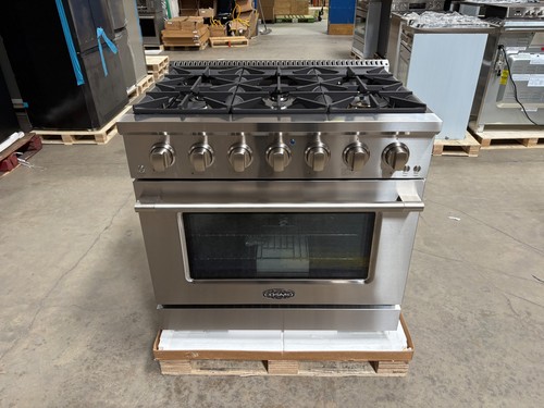 Gas range 6 burners - 36,
