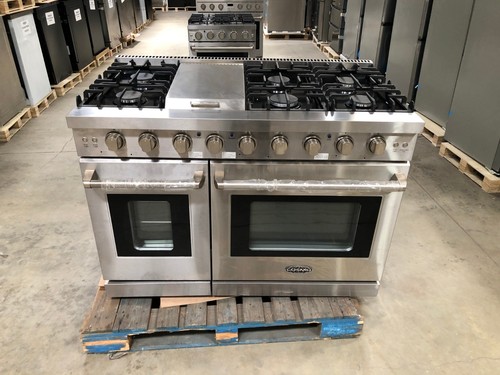 Gas range 6 burners - 48,