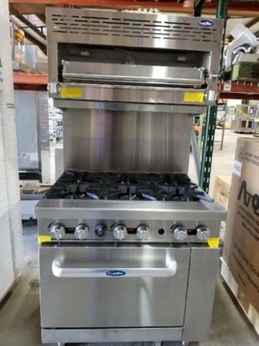 Range stove 6 burners - 36",