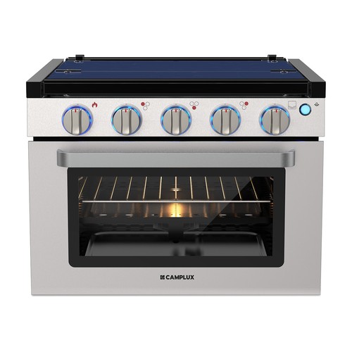 Propane gas range - in,