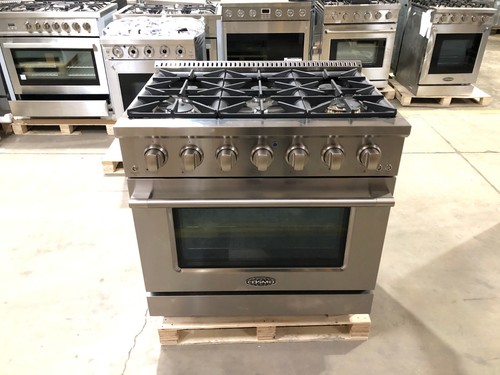 Gas range 6 burners - 6,