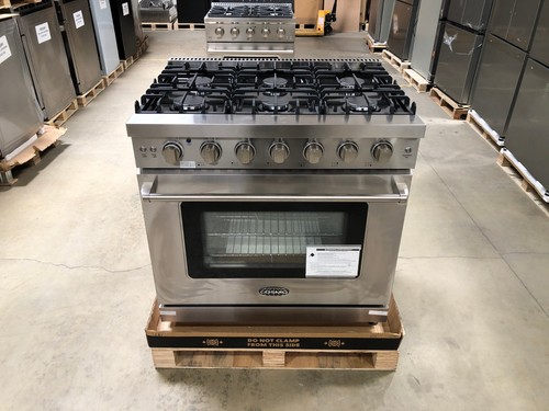 Gas range 6 burners - 6,